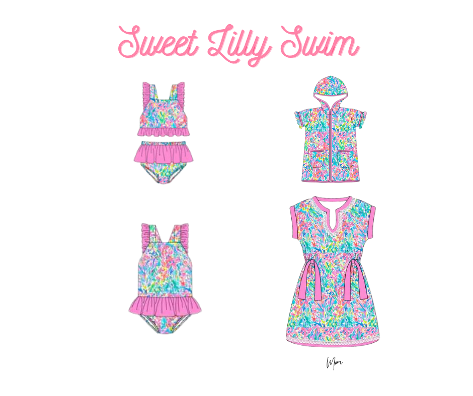 Sweet Lilly Swim (Mom & Me) Presale ETA June to LLCCO, then to Customers