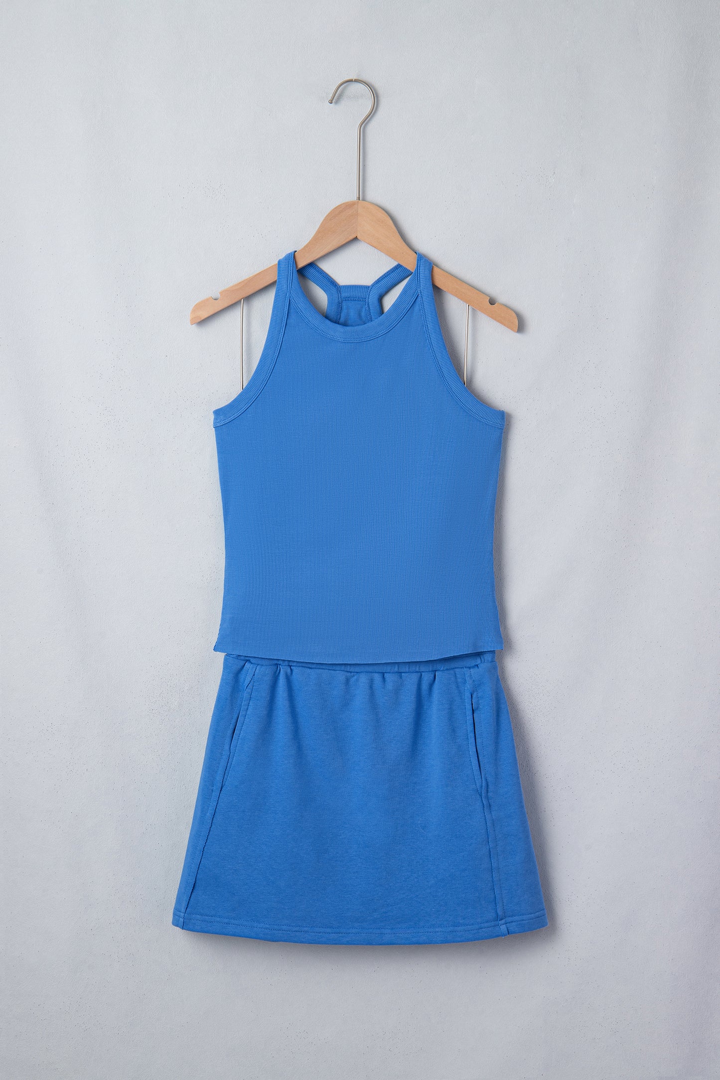 BEACH DAYS SKORT SET-BLUE
