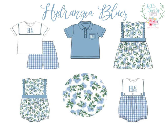 Hydrangeas Blues Collection Presale ETA Mid March to LLCCO