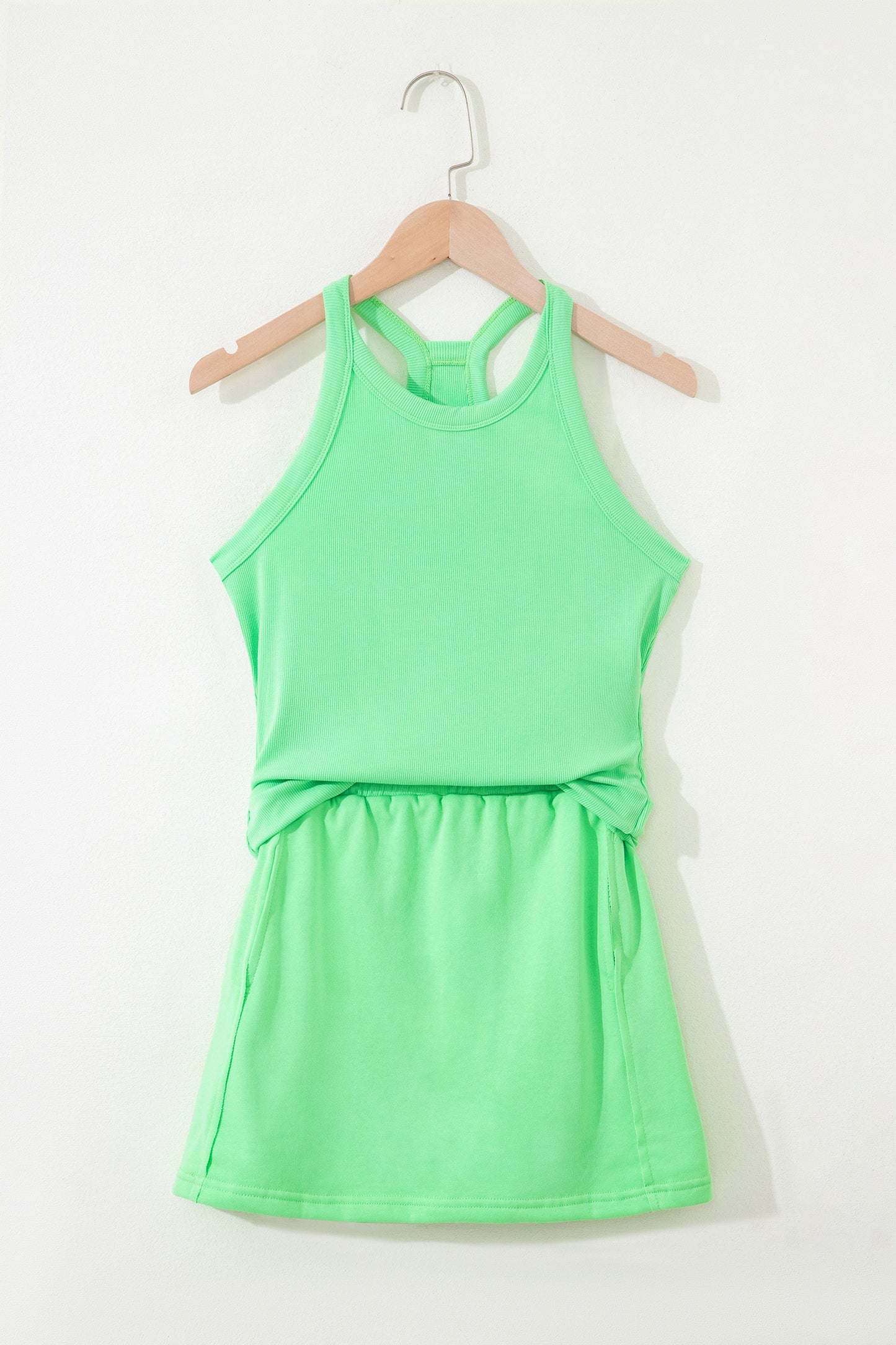 Beach Days Skort Set-GREEN