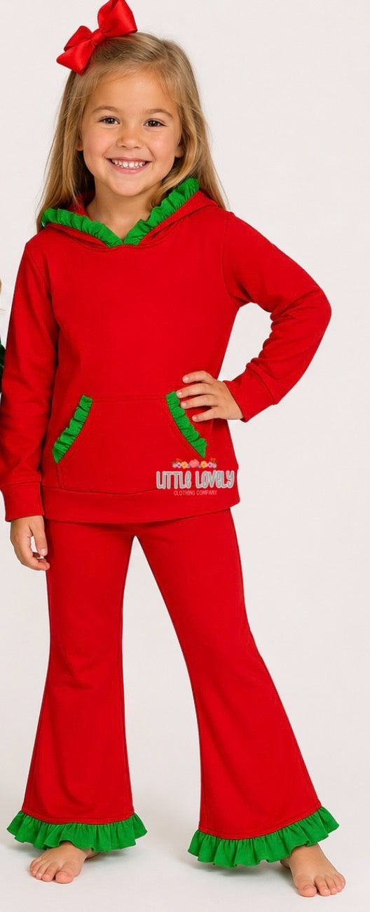 Merry + Bright Holiday Ruffle Sets, ETA: Nov to LLCCO