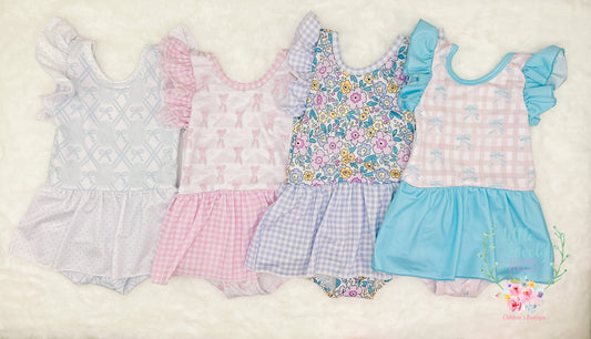 Girls Skirted Leos