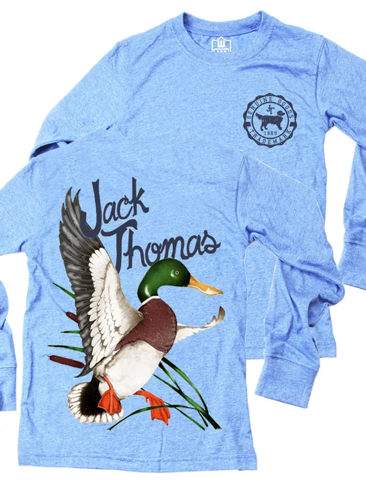 Jack Thomas Blue Boys Duck Tees