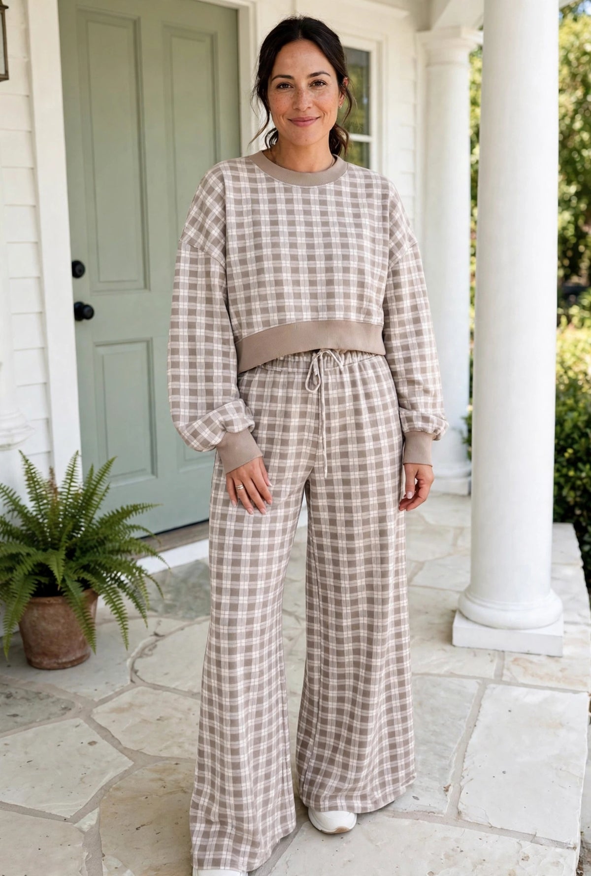 Praline Plaid Set — Presale ETA Late November
