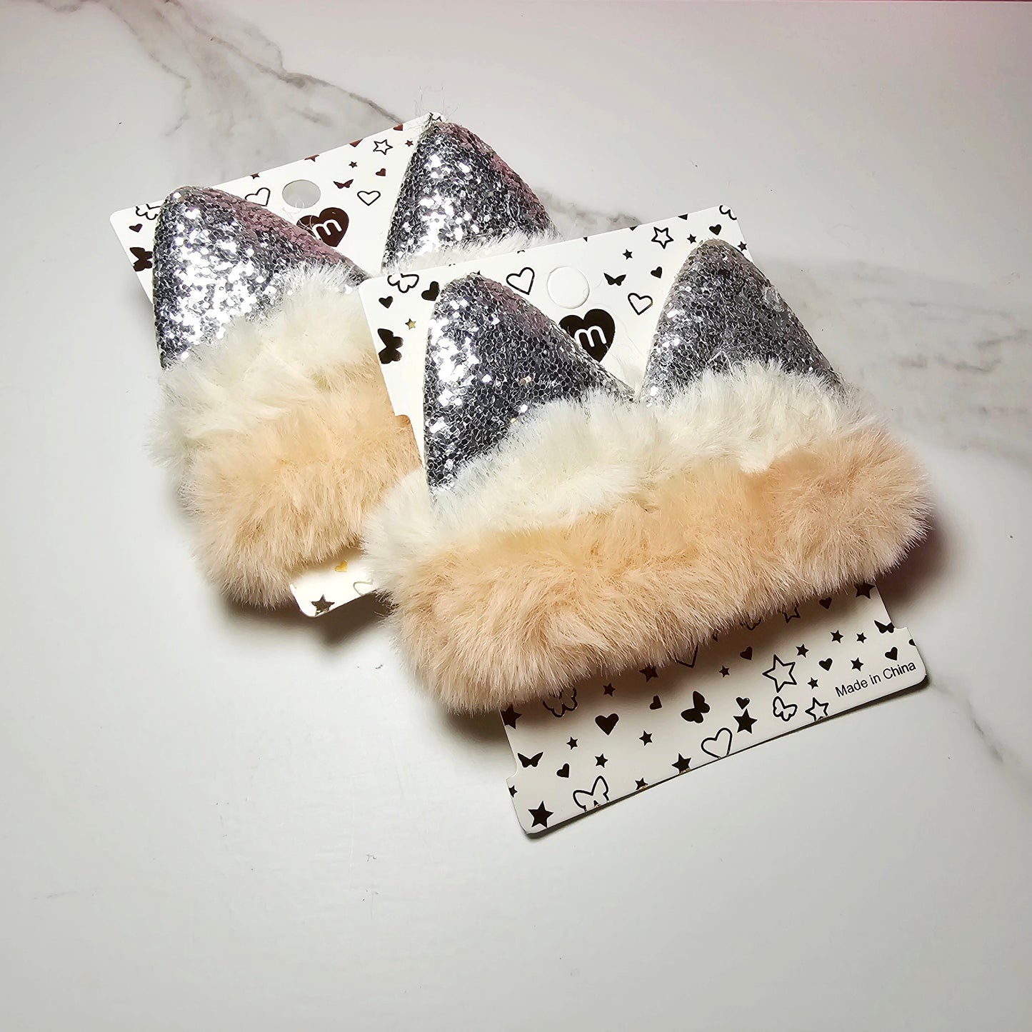 Bunny Ears Scrunchie Set