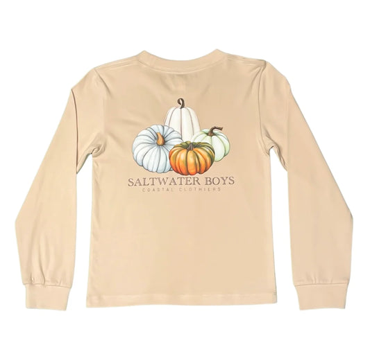 Saltwater Boys Co Pumpkin Pocket Tee