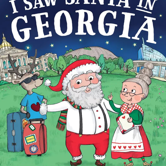 I Saw Santa In Georgia Book