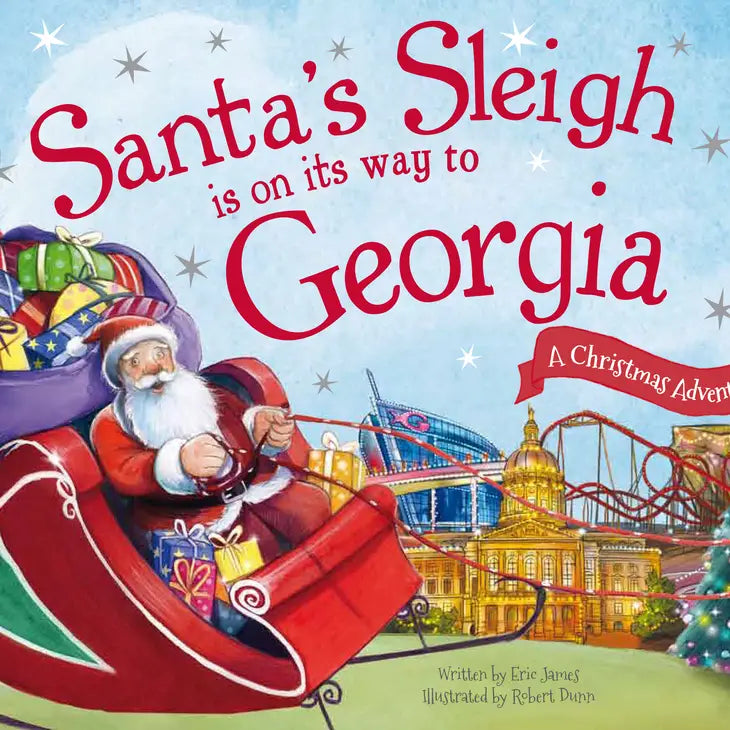 Santa's Sleigh Is On The Way To Georgia Book