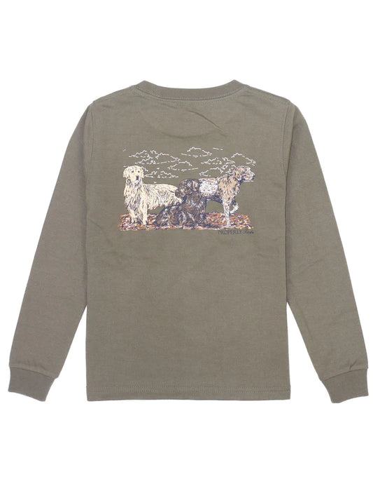 Properly Tied Hunting Dogs Tee Toddler