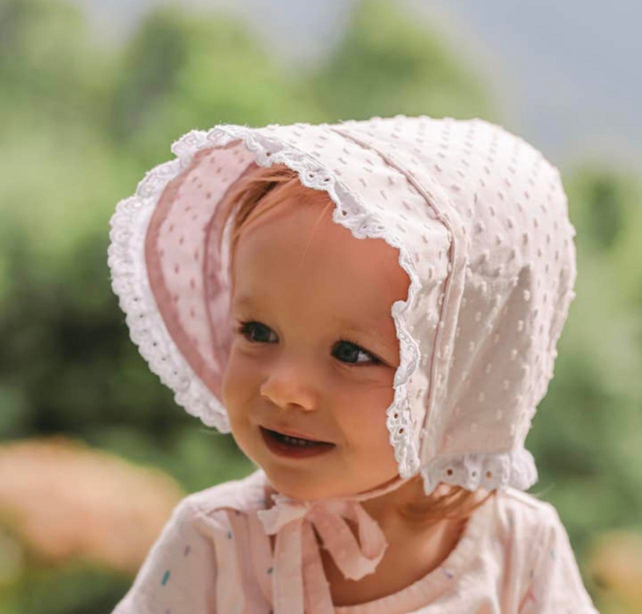 Baby sales girl bonnets