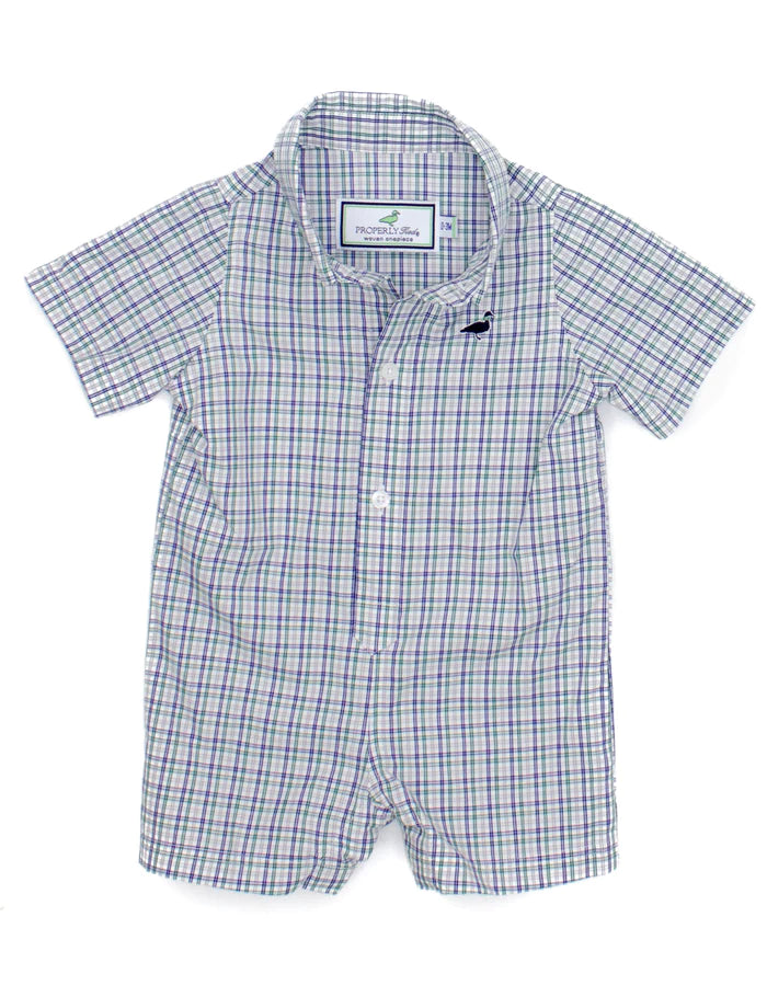 Properly Tied Baby Shortall Riverbend