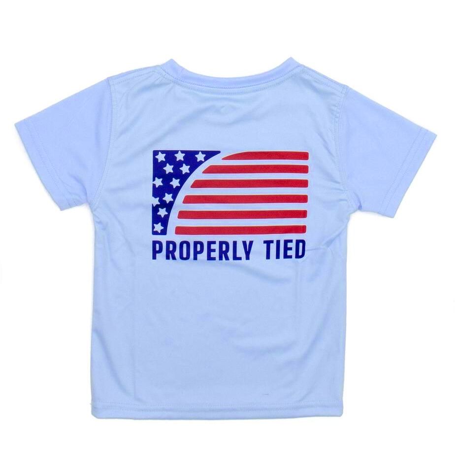 PROPERLY TIED TEE - SPORT FLAG
