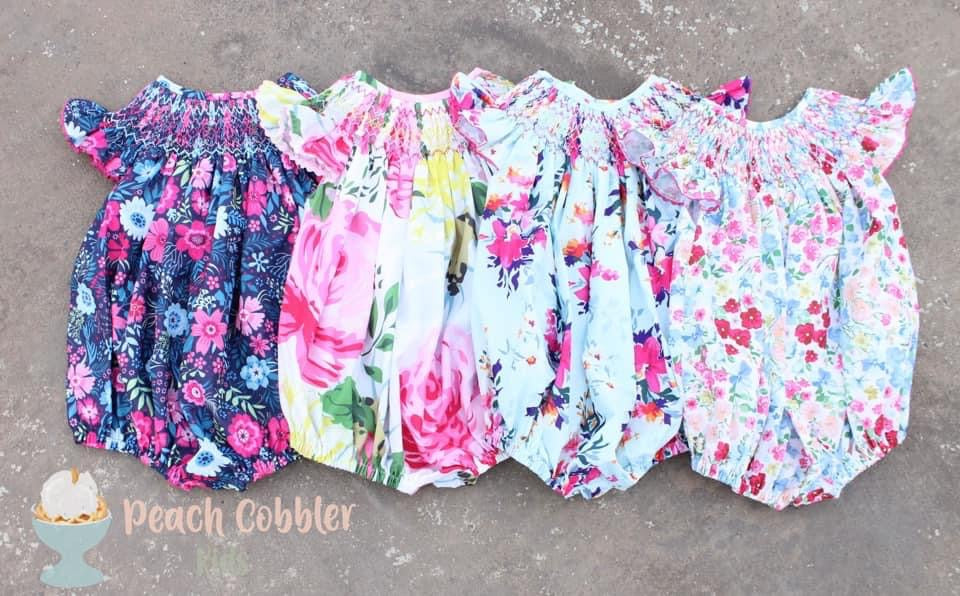 Sweet Floral Smock Bubbles