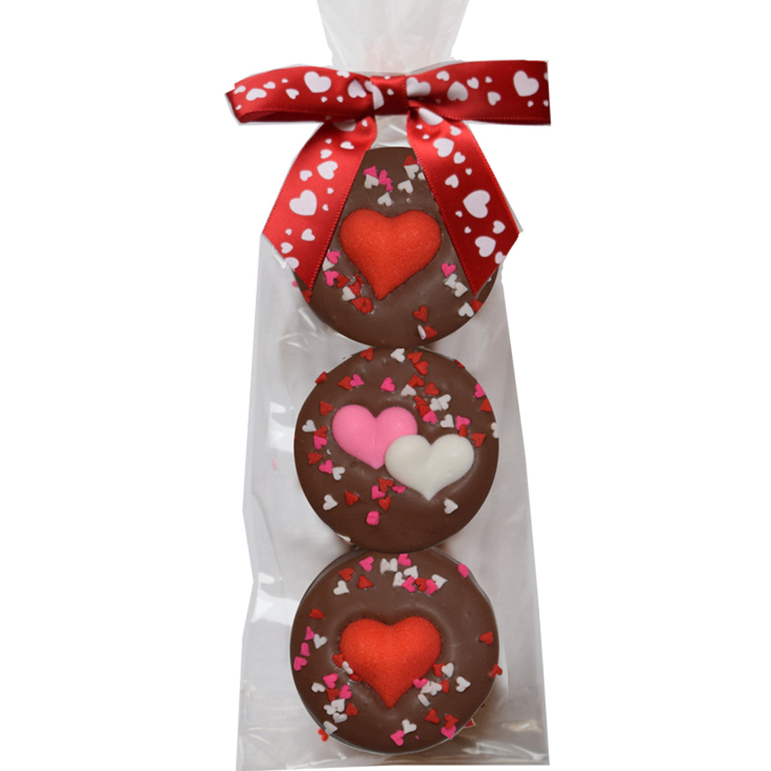 Valentines Chocolate Covered Oreos