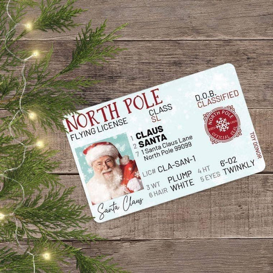 Santa's Flying License