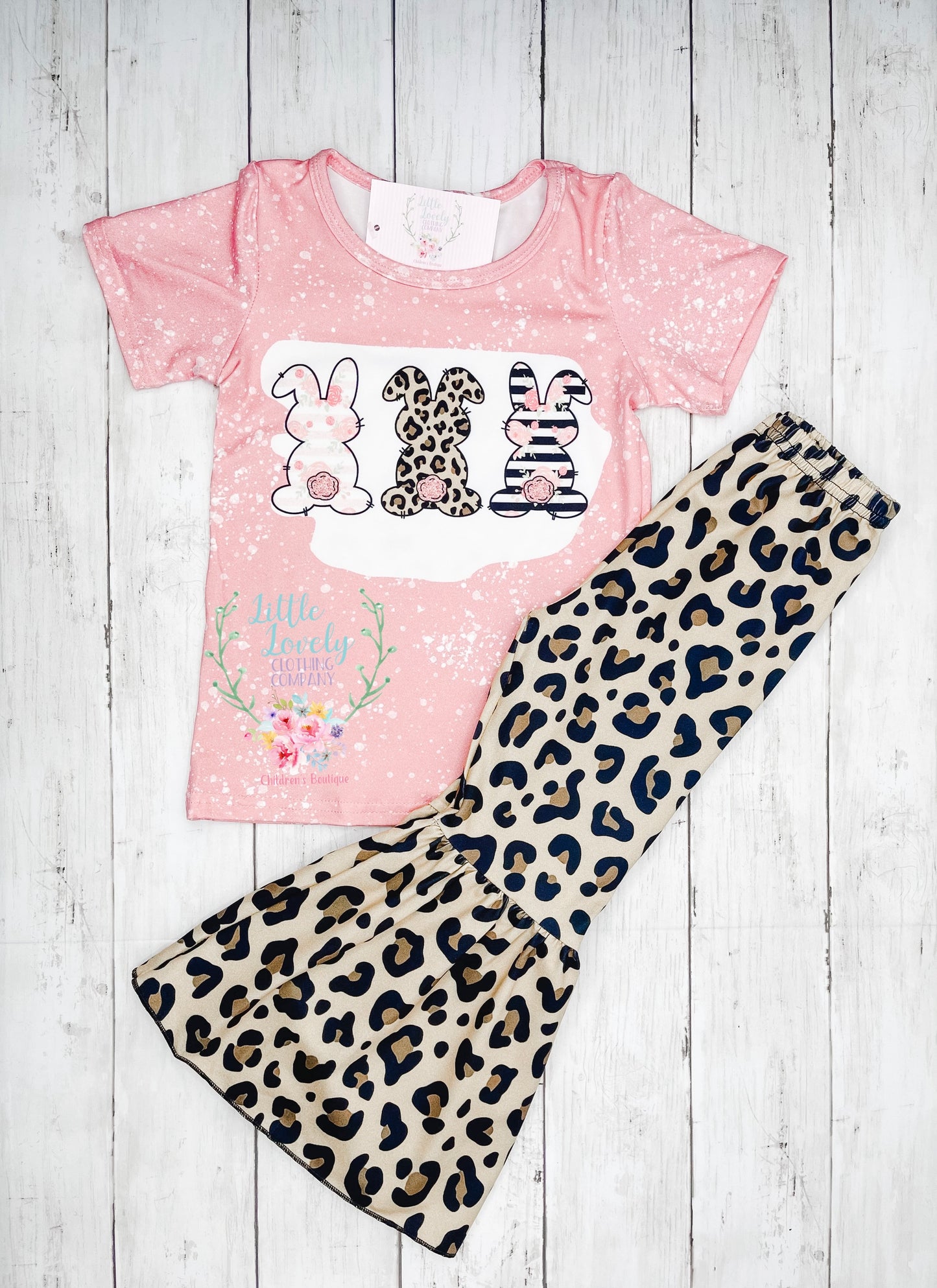 Leopard Bunny Pant Set