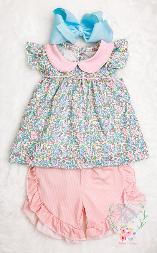 Everly Floral Short Set, ETA LATE FEB TO LLCCO