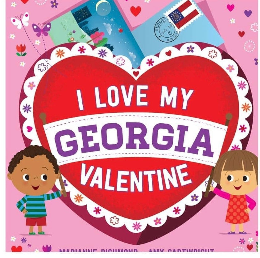 I Love My Georgia Valentine Book