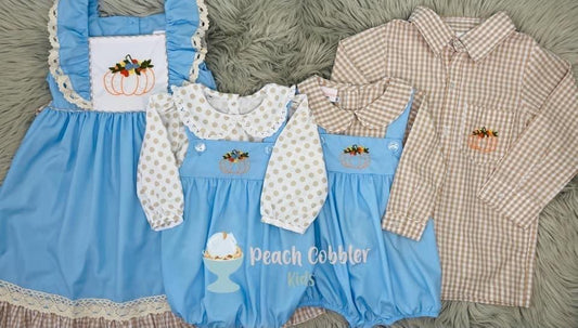 Vintage Pumpkin Boys Shirt