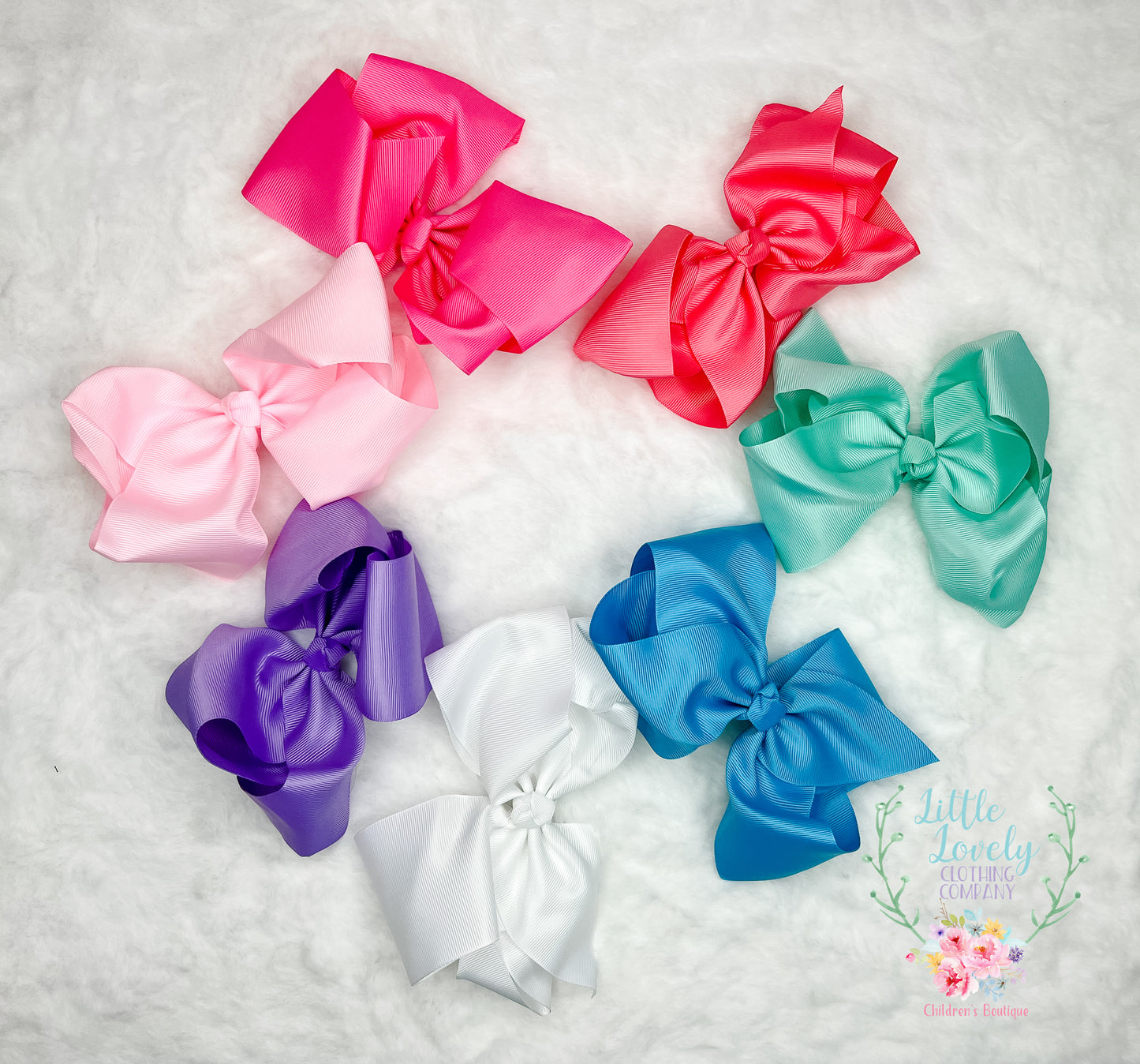 Spring Bow Bundles 8"