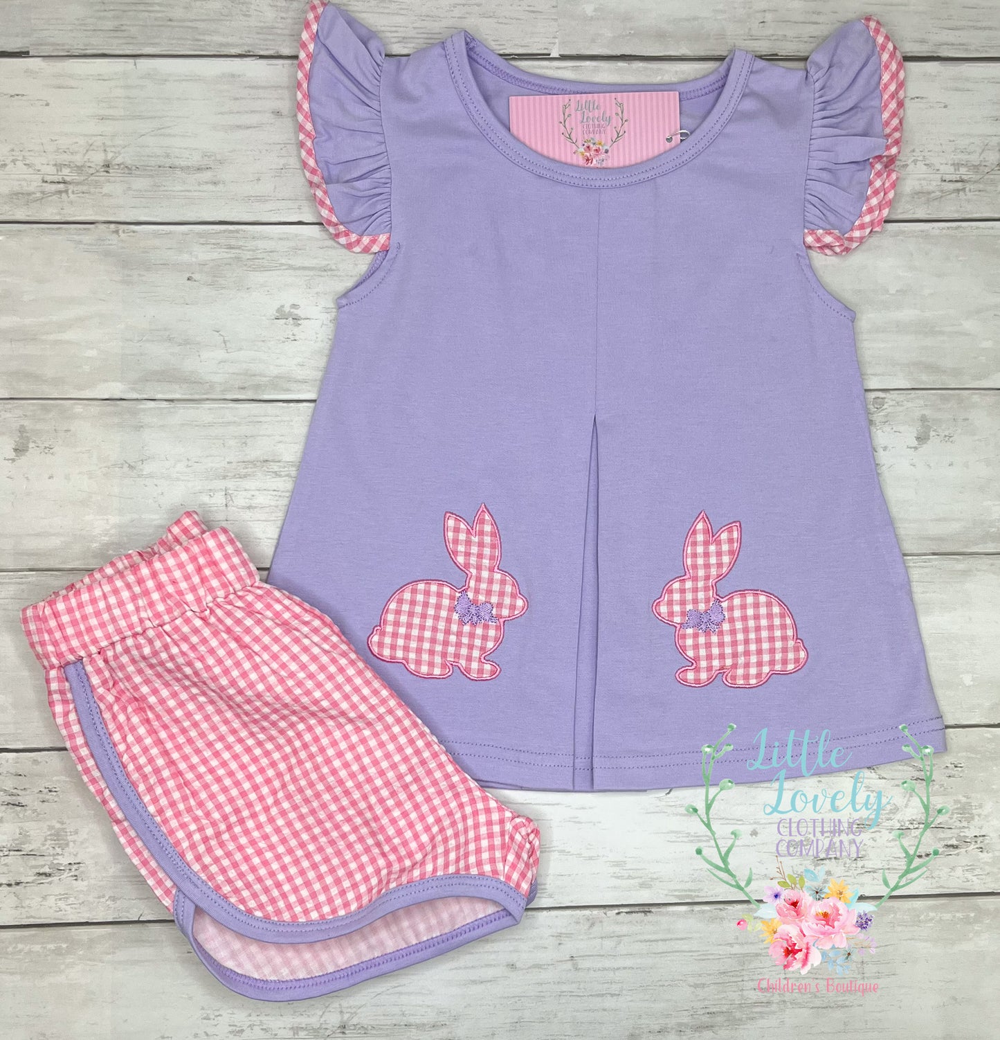Sweet Bunny Collection Girl Short Set