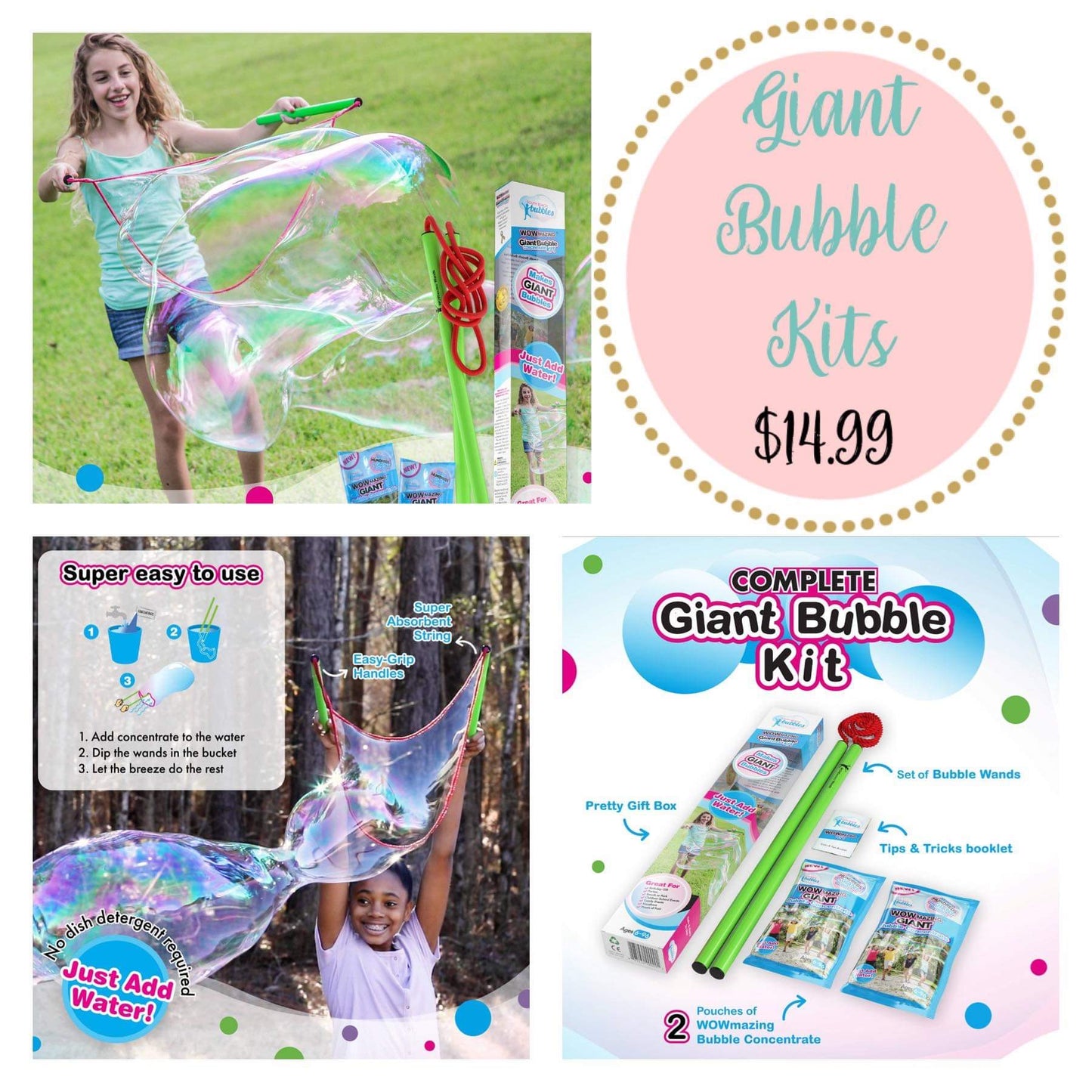 Giant Bubble Kits