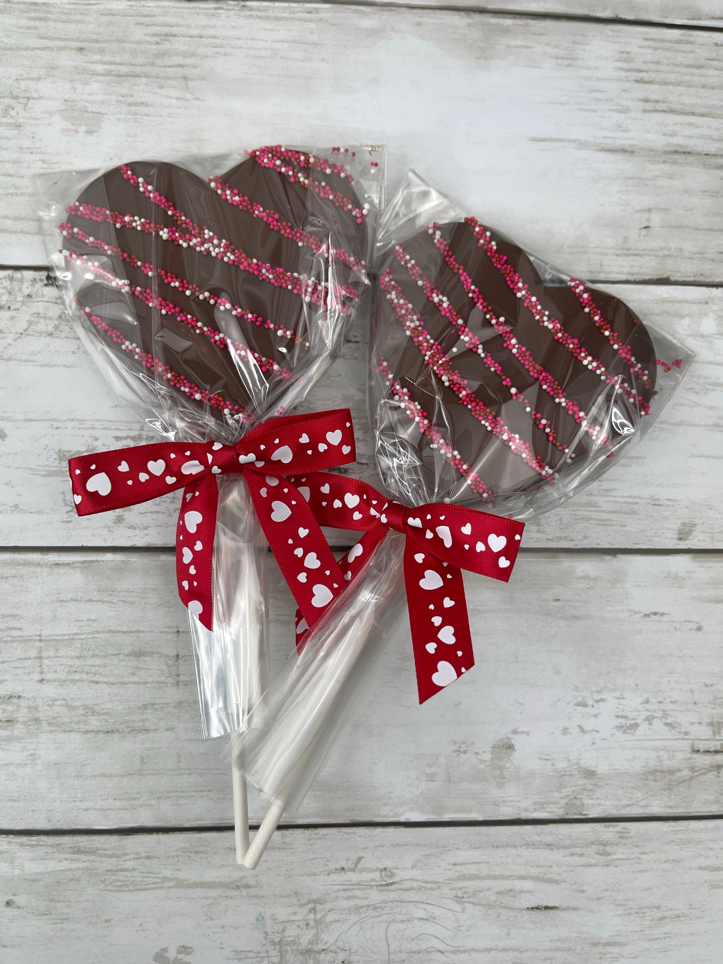 Valentines Heart Chocolate Pop