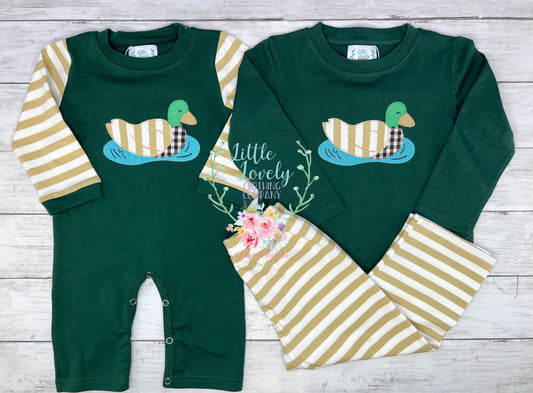 Fall Mallard Boy Set